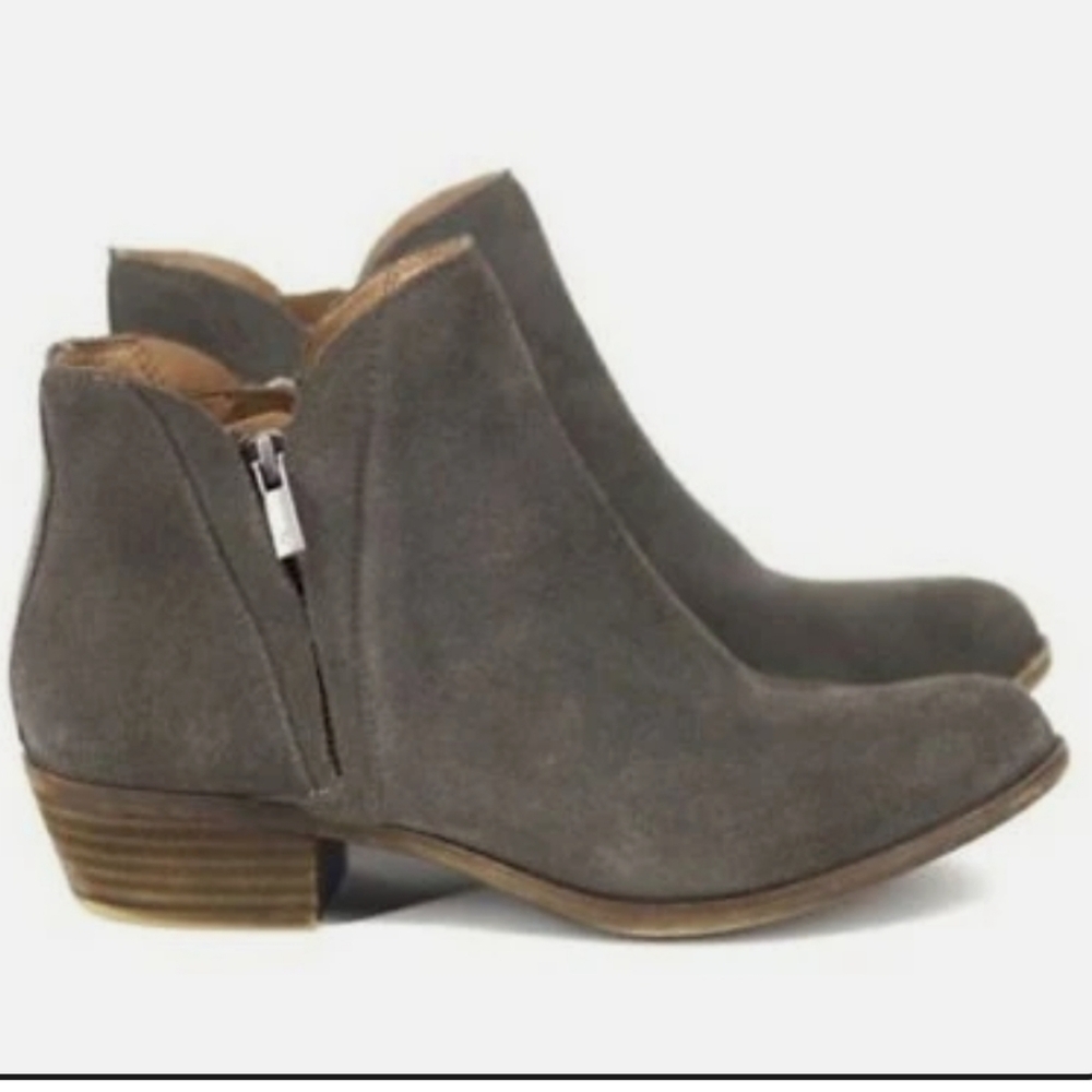 Lucky Brand ♣️ Suede Ankle Boots